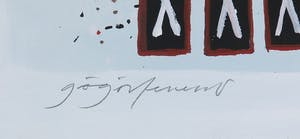 Ferenc Gogos - Goauche, Compositie met kruisjes kopen? Bied vanaf 1!