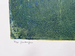 Hans Buining - in zeer kleine oplage (20) gemaakte Ets & Aquatint "Guanfeng" gesigneerd kopen? Bied vanaf 26!