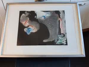 Ger Lataster - Compositie met bril verkocht voor € 50!