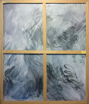 Hanny Hazenbroek - Olieverf op doek, Zonder titel (Zeer groot) kopen? Bied vanaf 100!