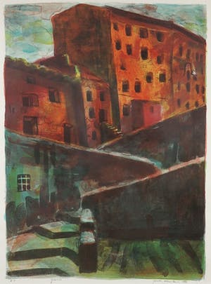 Buy Jeroen Hermkens - Litho, Grasse - Ingelijst? Bid from 100!