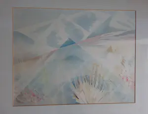 Buy Henri Reiling - Aquarel ijsberglandschap? Bid from 50!