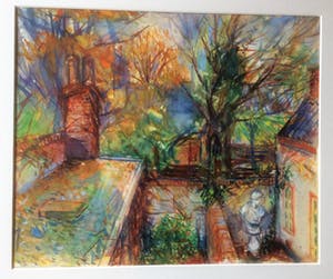 Agnes van den Brandeler - Aquarel ‘View from a window, Mallemolen Den Haag" 1959 kopen? Bied vanaf 130!
