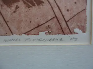 Michel van Overbeeke - Ets. Titel, "House Cat". Uit 1987 kopen? Bied vanaf 40!