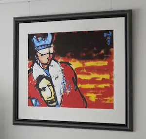 Buy Herman Brood - Kroning van de Koning Handgesigneerd Lage Oplage 41/50? Bid from 900!