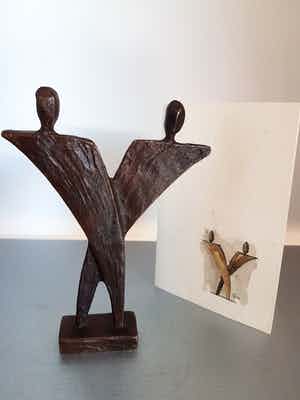 Jos Gielen - Bronzen beeld "De Eenheid" verkocht voor € 35!