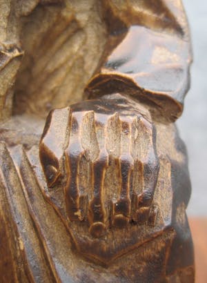 Heiligenbeeld - Jezus van Nazareth op de koude steen. kopen? Bied vanaf 25!