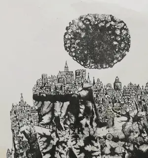 Jan Bernard Meinen - 2 Lithos " Fantastisch Landschap " kopen? Bied vanaf 50!