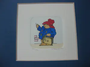 Niet of onleesbaar gesigneerd - 12 Etsjes van Beertje Paddington kopen? Bied vanaf 1!