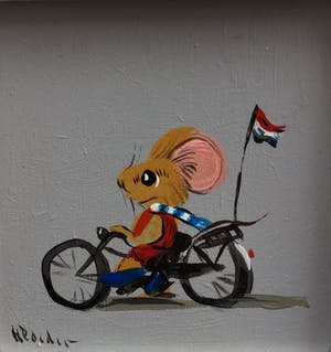 Henk Poeder - Muisje op de fiets kopen? Bied vanaf 59!
