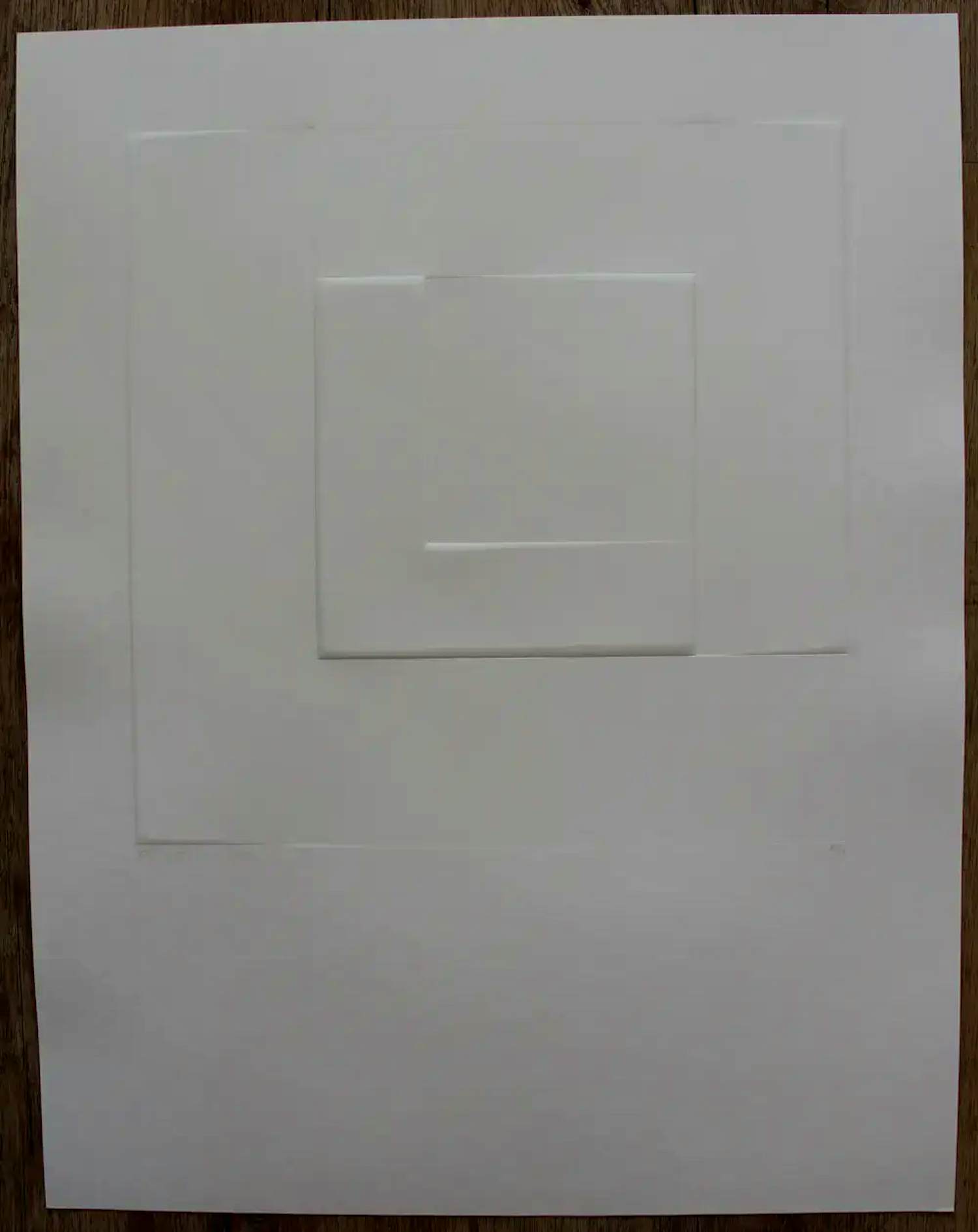 Harry van Kuyk - Reliëfdruk: Geometrische compositie kopen? Bied vanaf 195!