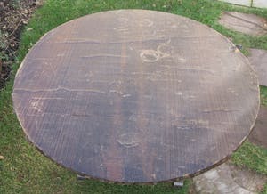 Niet of onleesbaar gesigneerd - Oak vigneron table from France - ca. 1940 kopen? Bied vanaf 10!