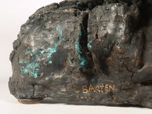 Chris Baaten - Bronzen beeld, Liefdespaar met uitzicht kopen? Bied vanaf 450!