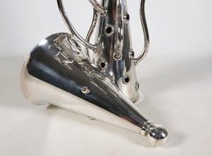 Borek Sipek - 7-lichts verzilverd metalen kandelaar, Simon - Uitgevoerd door Driade kopen? Bied vanaf 400!