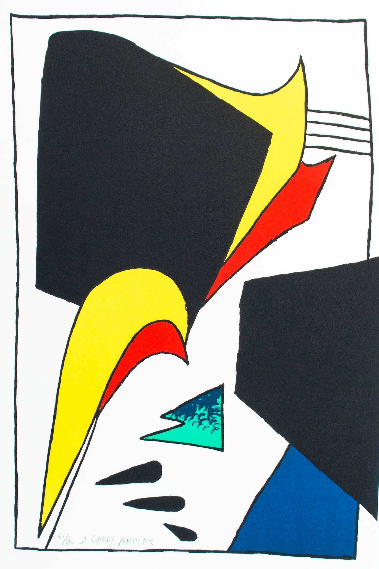 Joan Gardy Artigas - Kleurenlitho METAMORPHOSE Handgesigneerd kopen? Bied vanaf 65!