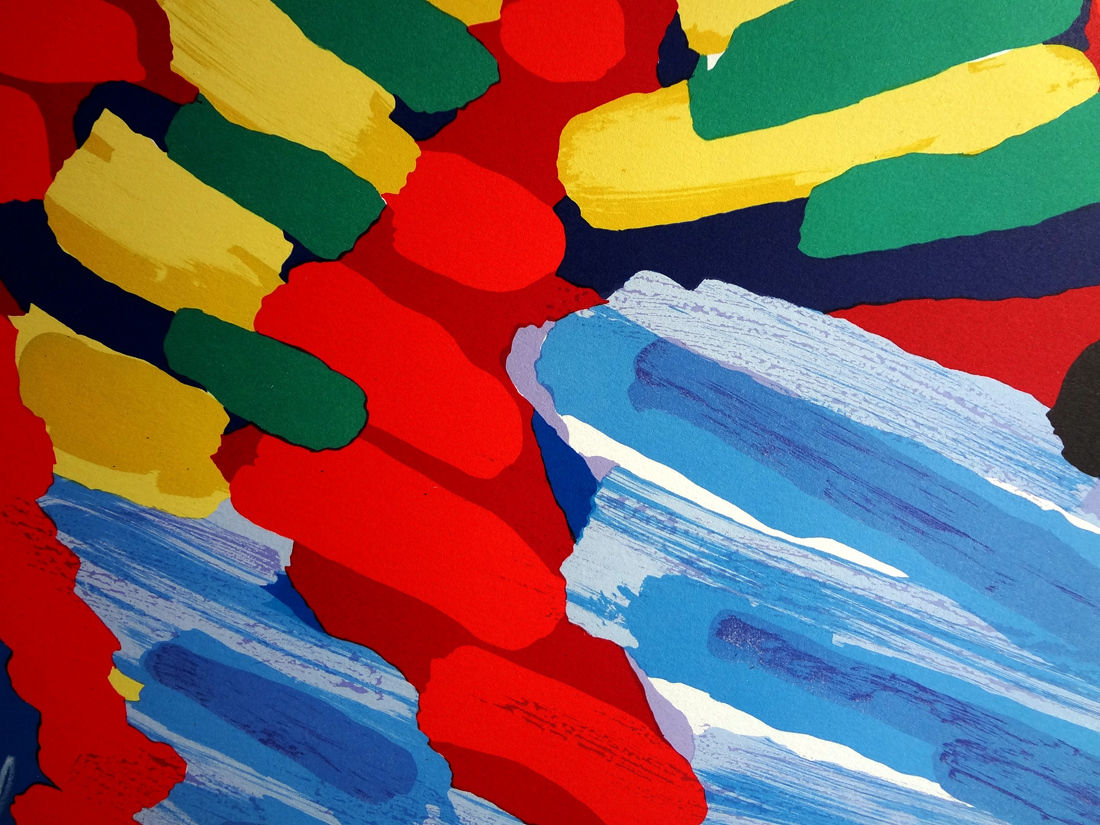 Karel Appel - 'See Me Running Again' - handgesigneerde litho - 1978 kopen? Bied vanaf 495!