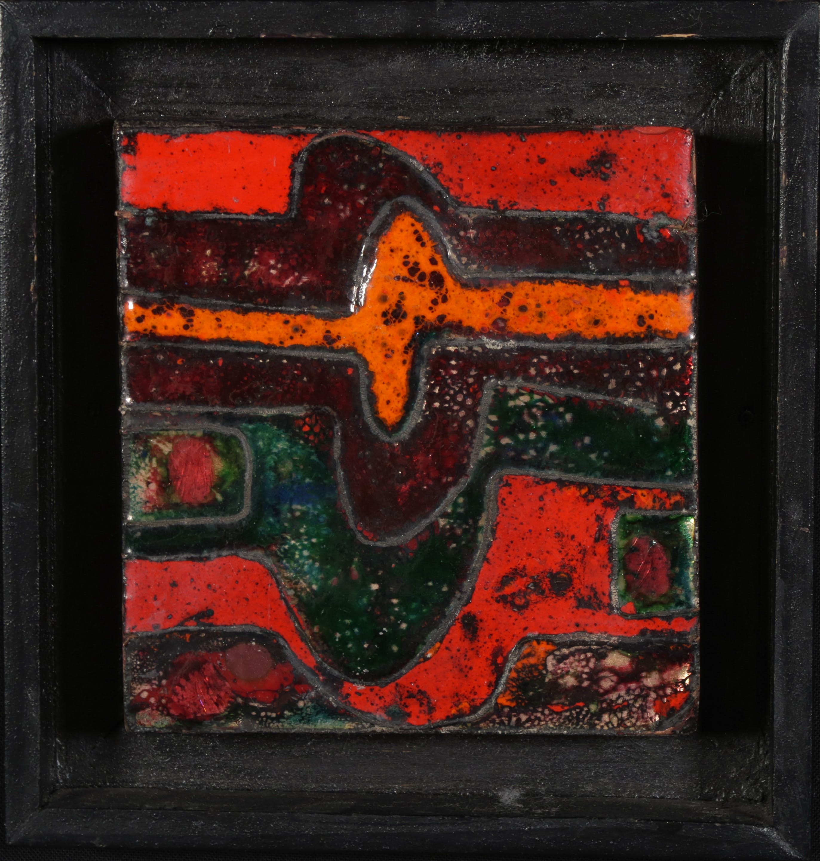 Niet of onleesbaar gesigneerd - Email cloisonne, Zonder titel kopen? Bied vanaf 1!