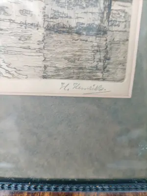 Hendrik Henrichs - Stadsgezicht Delft kopen? Bied vanaf 20!