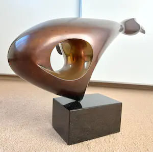 Jo Ramakers - Vogel, bronzen beeld kopen? Bied vanaf 1350!