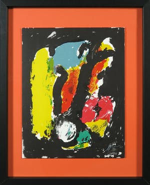 Eugene Brands - Litho, A night, a festival - Ingelijst kopen? Bied vanaf 1!