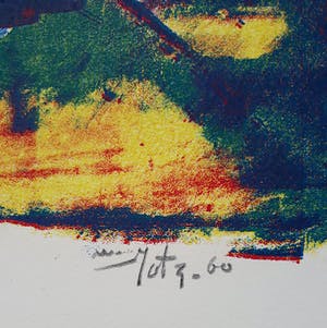 Wim Motz - Compositie, litho kopen? Bied vanaf 35!