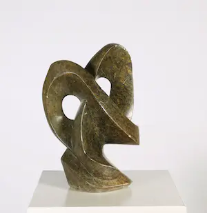 Edmore Sango - Stenen sculptuur, Zonder titel kopen? Bied vanaf 1!