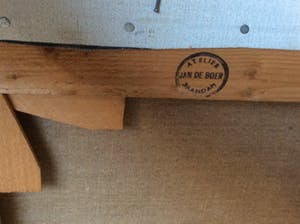 Jan de Boer - 1902-1989 Zaanse schilder Bloemen in Vaas kopen? Bied vanaf 100!