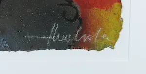 Theo Koster - Zeefdruk en collage, Zonder titel (8) - Ingelijst kopen? Bied vanaf 50!