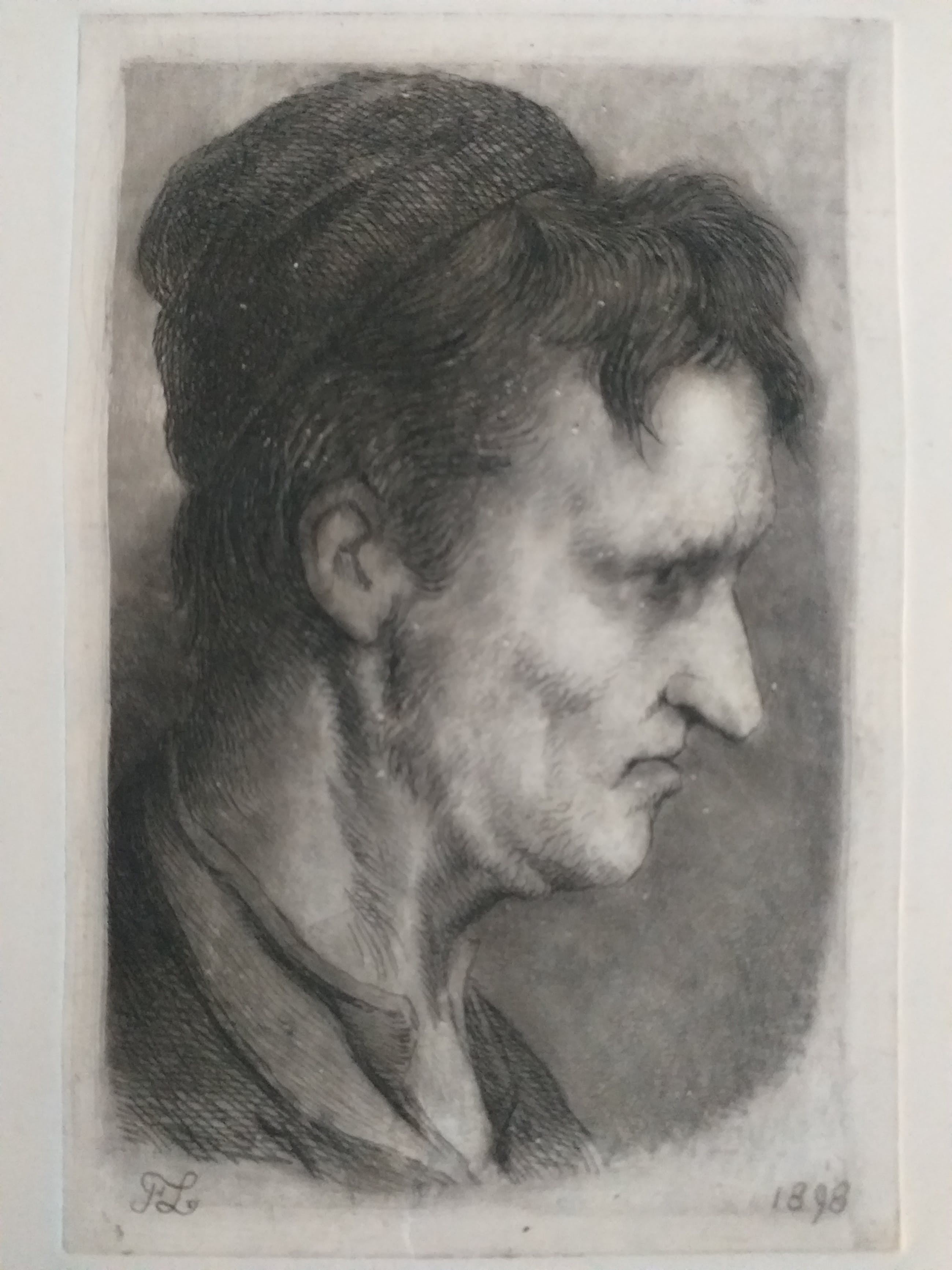 Frans Lebret portret Verkocht Kunstveiling.nl