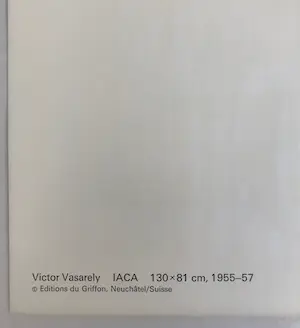 Victor Vasarely - Prachtige zeefdruk - IACA - 1973 - Griffon Editie kopen? Bied vanaf 105!