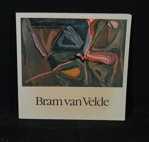 Bram van Velde - bijzondere 8 kleurenlitho getiteld Désertique (mp 390) - Ingelijst kopen? Bied vanaf 300!