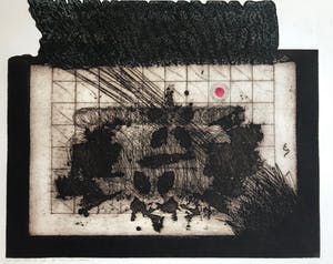 Peter Oosterbos - v/d bruine landkaart - oplage 6/25 - handgesigneerd - 1977 kopen? Bied vanaf 42!