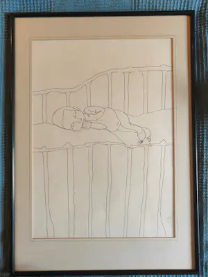 Loek Klinkhamer - Kindje op bed kaufen? Bieten Sie von 50!