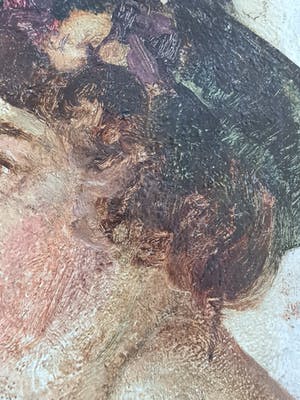 Niet of onleesbaar gesigneerd - Dame met Hoed kopen? Bied vanaf 1!