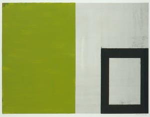 Bert Loerakker - Zeefdruk, Zonder titel - Ingelijst kopen? Bied vanaf 1!