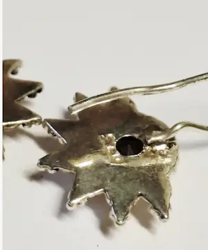 Nieuwe zilveren Oorbellen met gefacetteerde rookkwarts: kopen? Bied vanaf 60!