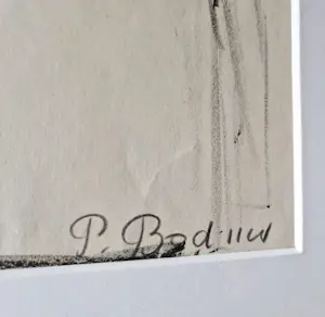 Paul Bodmer - Großer um 1920 - original Lithographie - junger Schüler - bleistift signiert kopen? Bied vanaf 29!