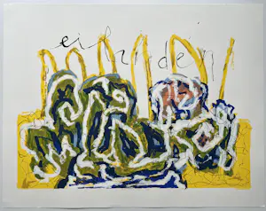 Ronald Ruseler - handgesigneerde kleurenzeefdruk | 'Eilanden' | 2000 kopen? Bied vanaf 10!