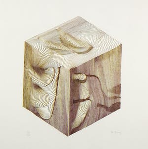 Pol Bury - Litho, Zonder titel - Ingelijst kopen? Bied vanaf 80!