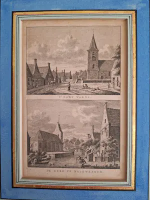 Buy Jan Bulthuis - Kopergravure Dorp Warns en kerk te Molkweerum? Bid from 29!