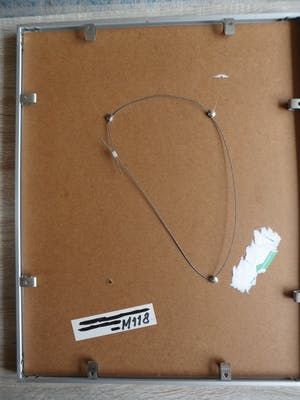 Hans Wap - Zeefdruk. titel, "Signalen". kopen? Bied vanaf 35!