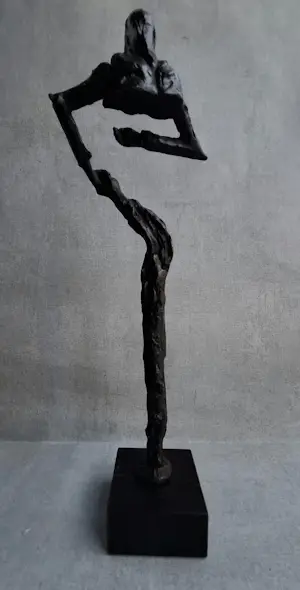 Klaas van den Berg - Sculptuur ondersteunende man kopen? Bied vanaf 119!