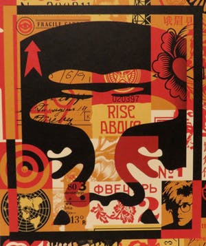 Shepard Fairey - OBEY FACE COLLAGE kaufen? Bieten Sie von 1!