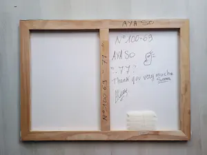 Aya So - Gemälde - handsigniert - montiert - (70 x 50 cm) kopen? Bied vanaf 1800!