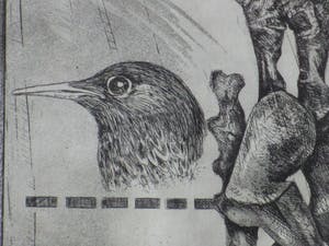 Rob Komen - Zadkine - Ets kopen? Bied vanaf 25!