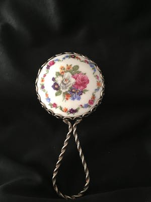 Niet of onleesbaar gesigneerd - Frans handspiegeltje kopen? Bied vanaf 10!