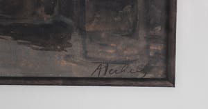 Adriaan Terhell - Zicht op de haven te Dordrecht kopen? Bied vanaf 150!