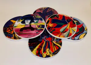 Corneille - zes onderzetters kopen? Bied vanaf 35!