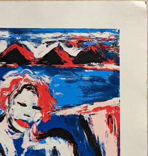 Jacob Kanbier - Zeefdruk: 'Naakt in blauw' (2004) kopen? Bied vanaf 35!