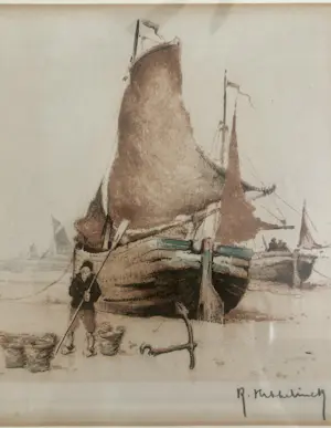 Roger Hebbelinck - Boten aan een haven kaufen? Bieten Sie von 35!